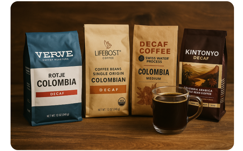 Best Decaf Coffee Beans From Colombia Origin