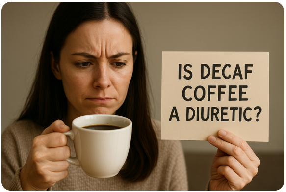 is decaf coffee diuretic