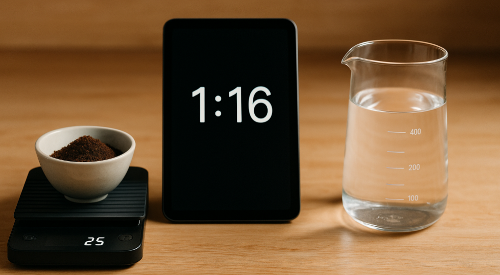 Coffee-to‑Water Ratio Calculator for Optimal Recipes - Decaffed Coffee