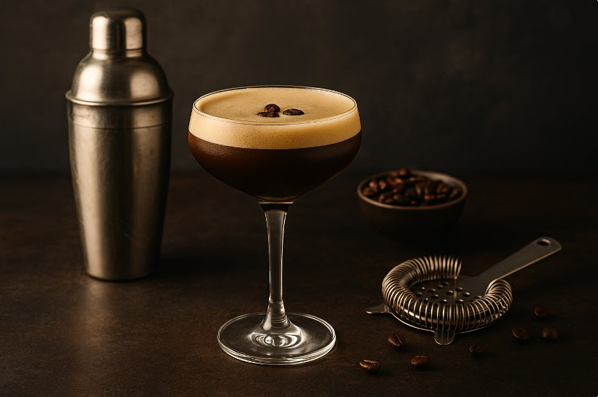 Decaf Espresso Martini