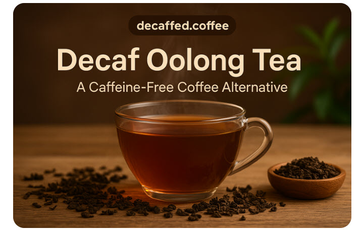 Decaf Oolong Tea Coffee Alternative
